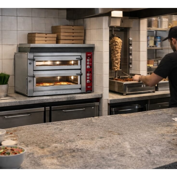 Pizzaovn for travle kjøkken