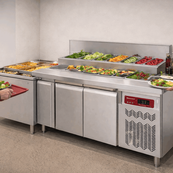 Slik bruker du garnityr riktig i storkjøkken