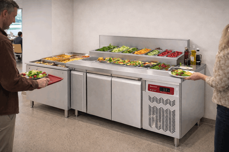 Slik bruker du garnityr riktig i storkjøkken