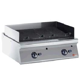 LAVASTEINSGRILL M/ 2 SONER. AREAL: 73x54cm. GASS: 16kW.