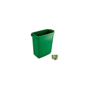 Avfallsbeholder/Melbeholder. 60 ltr rektangulær - 29x55x62cm