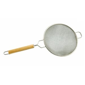 Storkjøkkensil i rustfritt stål. Ø26 cm.