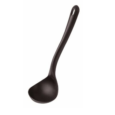 99900606 Suppeøse plast sort Ø-9cm, tåler 220C storkjøkken kjøkkenutstyr 99900606_1.jpg