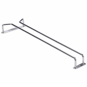 Glassoppheng, krom. 40 cm.