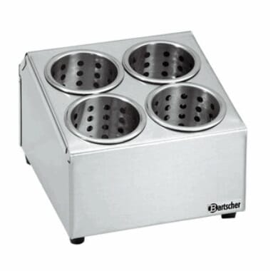 99911994 Bestikkbeholder, 4 rom. Rustfritt stål. 36x30x20 cm 99911994L.jpg