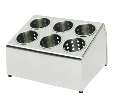 99911997 Bestikkbeholder 6 rom - 37,5x30x20 cm storkjøkken scheie 99911997.jpg