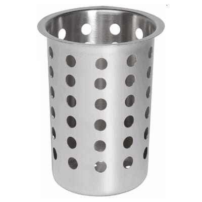 99911999 Bestikksylinder i rustfritt stål. Ø 9,7cm. Høyde 13,7 cm. 99911999L.jpg