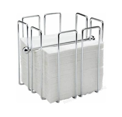 99911765 Serviettholder krom 19x19x19cm kjøkkenutstyr for storkjøkken restaurant 99911765L.jpg