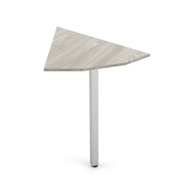 Athena A 45 1 Hjørnemodul med ett ben og benketopp benkeplate benk for Athena buffet 45°.jpg