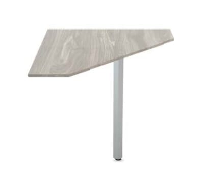 ATHENA A 90 - 1 Hjørnemodul med ett ben og benketopp benkeplate benk for Athena buffet 90°.jpg