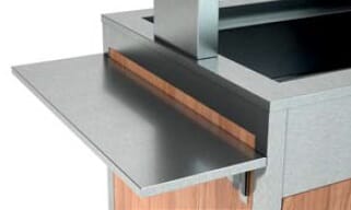 BUF 3-SST Sidehylle rustfritt stål brettbane buffet buffetvogn salatdisk salatbar varm kald Rocam Scheie storkjøkken 3-SST_1.jpg