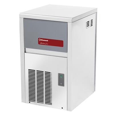 ICE22AX-R2 Ismaskin isterningsmaskin med kapasitet på 22 kg. Beholder 4 kg. ICE22AX-R2.jpg