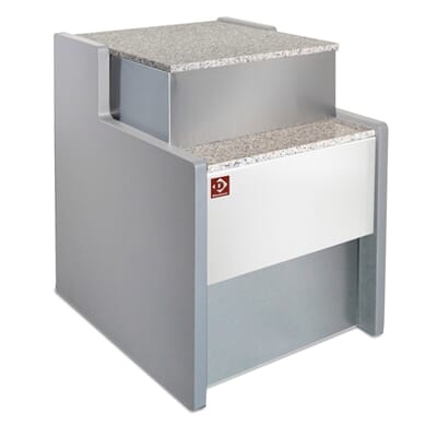 RO-700/E8 Kasse modul RO kjøledisk ferskvaredisk 1000mm GRÅ-Hvit.jpg