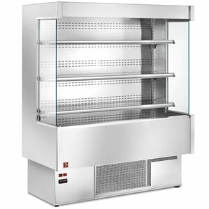 Kjølereol. Mål: 2000x735xh1820mm. 3-6°C. Rustfritt stål.