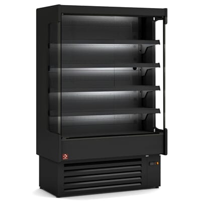 NIA18/B5-7 Kjølereol hyllekjøler svart sort storkjøkken Diamond Scheie NIA.jpg