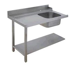 DLV-S12 oppvaskbenk tørrebek for oppvaskmaskin hettemaskin storkjøkken DLV-S12_1.jpg