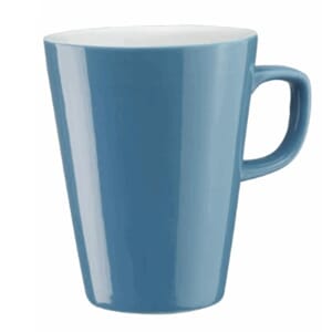 Kaffekrus i porselen. Sort. 22 cl. Konisk. EHG.