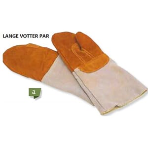 BAKEVOTTER LANGE- SKINN-PAR -     35cm