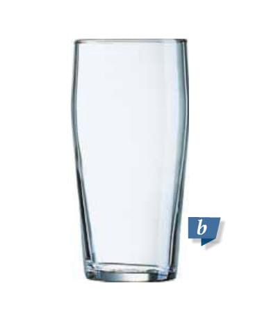 20351238 GLASS - ØLGLASS - b Willybecher Biconique  -Storkjøkken - Scheie & Co AS.jpg