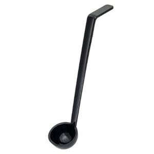 Øse. 30ml. Lengde: 26,8 cm. Svart / sort