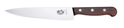 95203025 Victorinox kokkekniv med riller, 25cm knivblad. Mapel wood..jpg