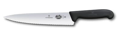 95203325 Victorinox kokkekniv med riller, 25cm knivblad. Fibrox skaft..jpg
