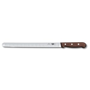 Victorinox laksekniv med 30cm knivblad. Mapel wood.