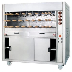 BRASILIANSK GASSGRILL MÅL: 155x74x160H/CM - 27,2KW 29 SPYD
