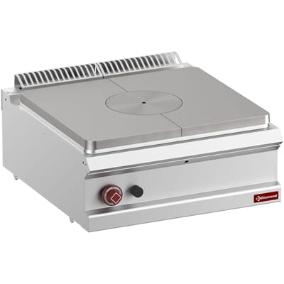 G7/T7T-N Gass koketopp 10kW 670x585 mm rustfritt stål storkjøkken Diamond G7-T7T-N.jpg