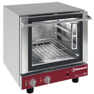 Konveksjonsovn 4x 2/3GN, autoreverse. 230/1N 50-60Hz. 3,3kW.