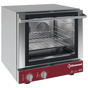 Konveksjonsovn 4x 460x340mm. 230/1N 50-60Hz. 3kW.