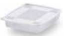 77254005 Mattransport - f - 0,5l - GN 1-6 -  Oppbevaringsboks Polyprop. u-lokk - Storkjøkken - Scheie & CO AS_1.jpg