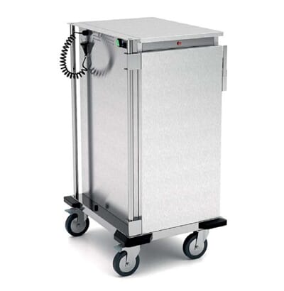 THERMOVEGA 1 SH C10 Mattransportvogn Varmeskap på hjul 1 GN 10 hyller storkjøkken RocamThermovega 1 SH.jpg