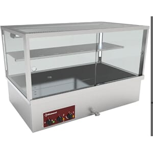 Vannbad med glassoverbygg / display. Kap 3/1-GN.
