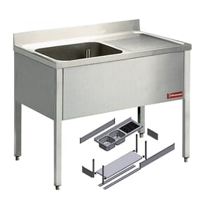 NY - Flatpakket benk, v/kum. 140x70xh90cm / UJEVNHET I KUM