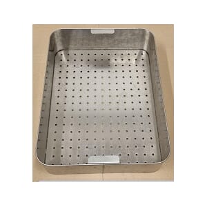 Rustfri KURVSIL for kum Mål: 35,5x45,5x11h/cm