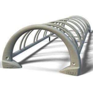 Sykkelstativ Mod.2282, i støpejern. Mål:161x41,5x37h/cm