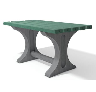 Tivoli 2, Bord G/G Parkbord grønn og grå for park borettslag skole utemiljø Scheie 2.jpg